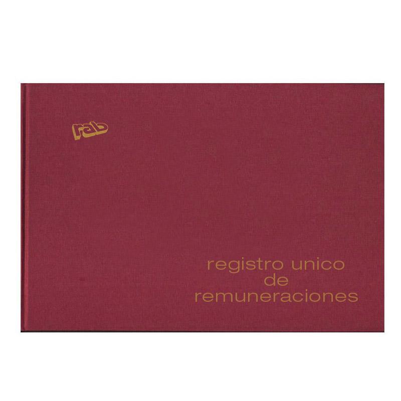 LIBRO REGISTRO DE REMUN. UNICO RAB T. D. 1 MANO (2309)