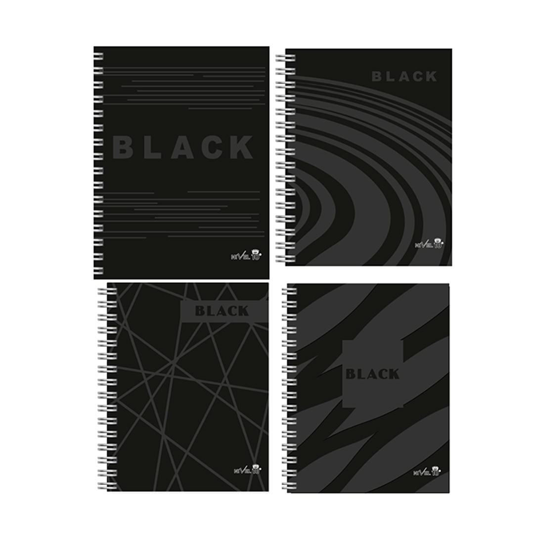 AGENDA NIVEL 10 MY DAY BLACK DIARIA 13 X 18 (6551)