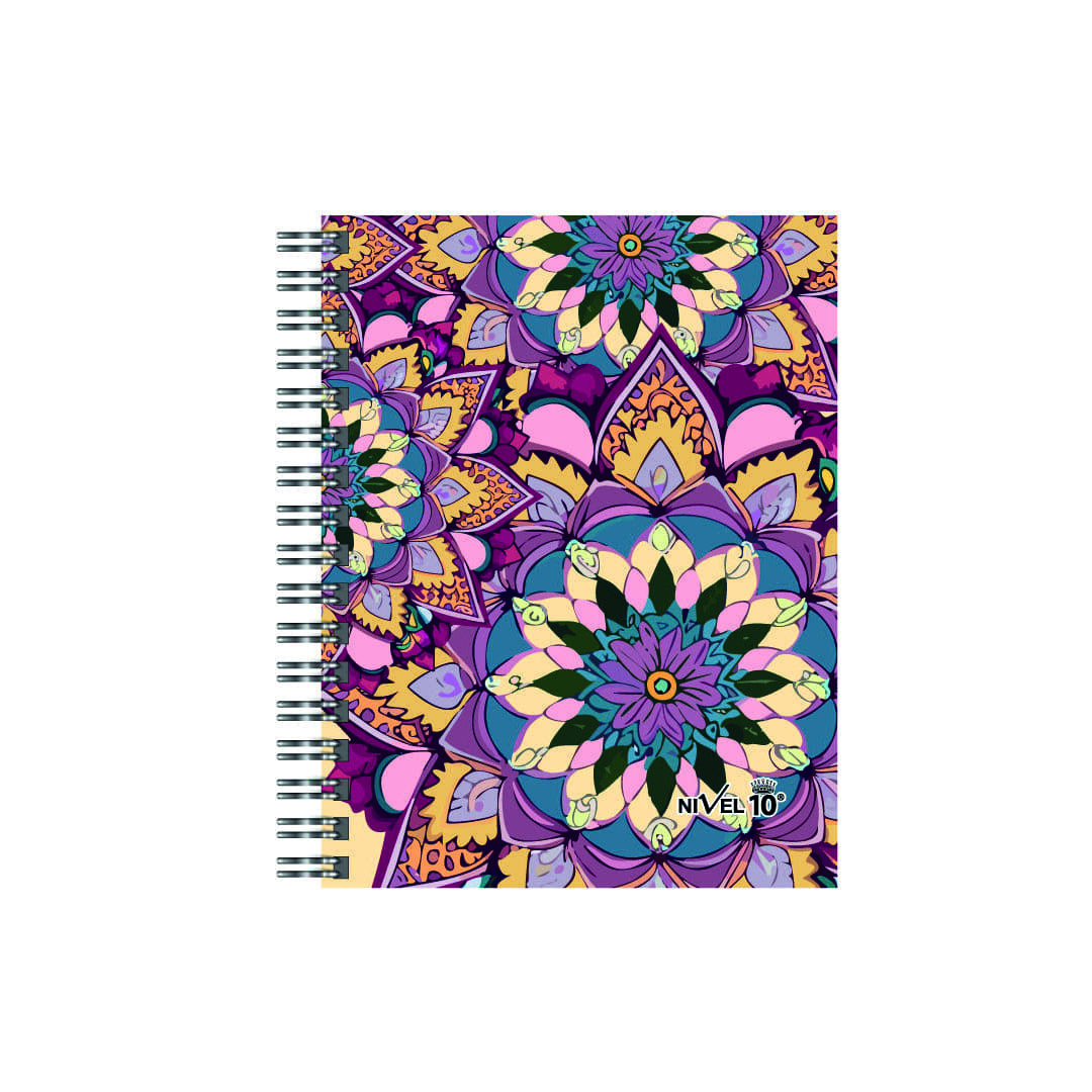 AGENDA NIVEL 10 BONJOUR MANDALAS DIARIA 16 X 22 CM (3639)