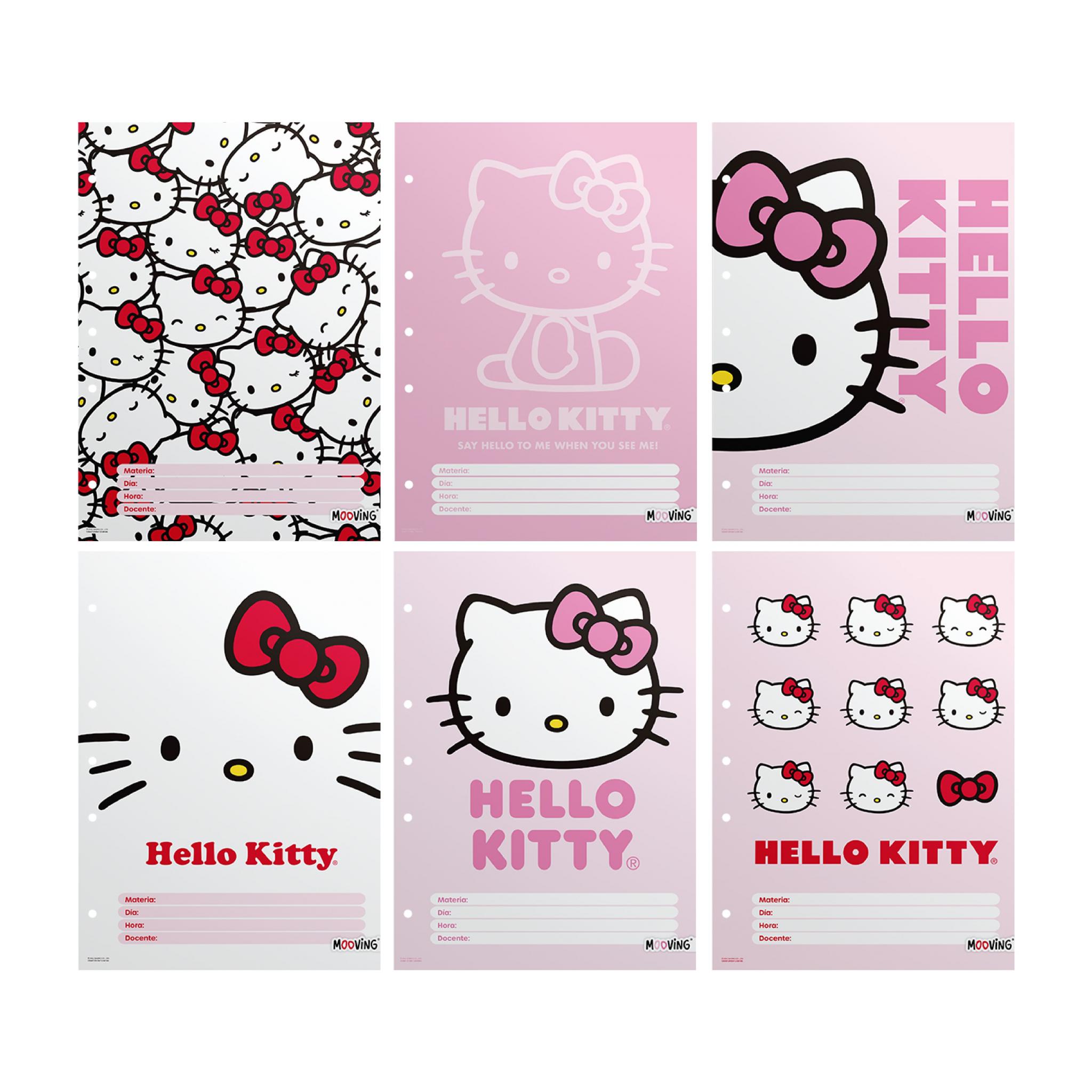 SEPARADOR P/MATERIAS MOOVING A4 HELLO KITTY