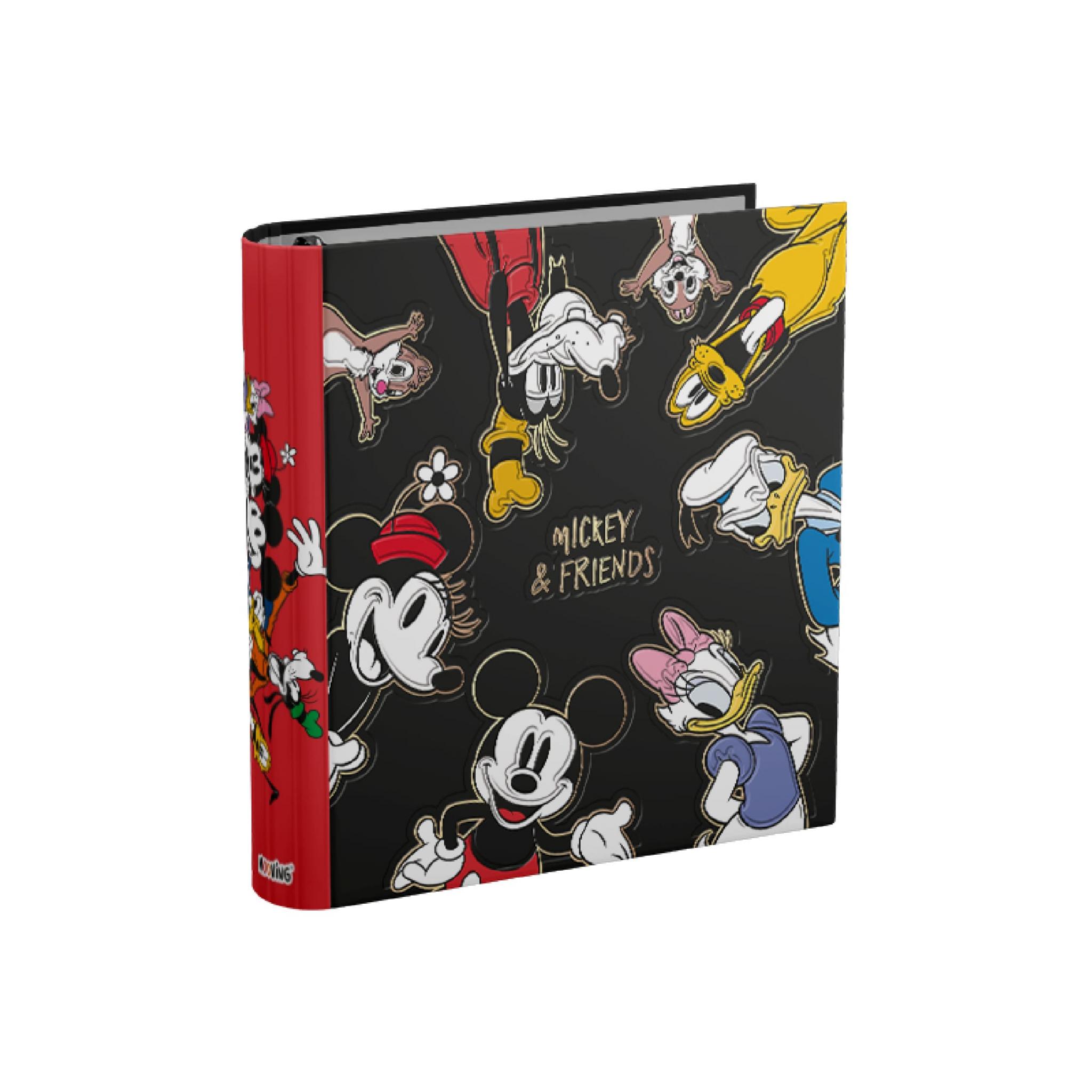 CARPETA MOOVING 3 X 40 MM. MICKEY AND FRIENDS