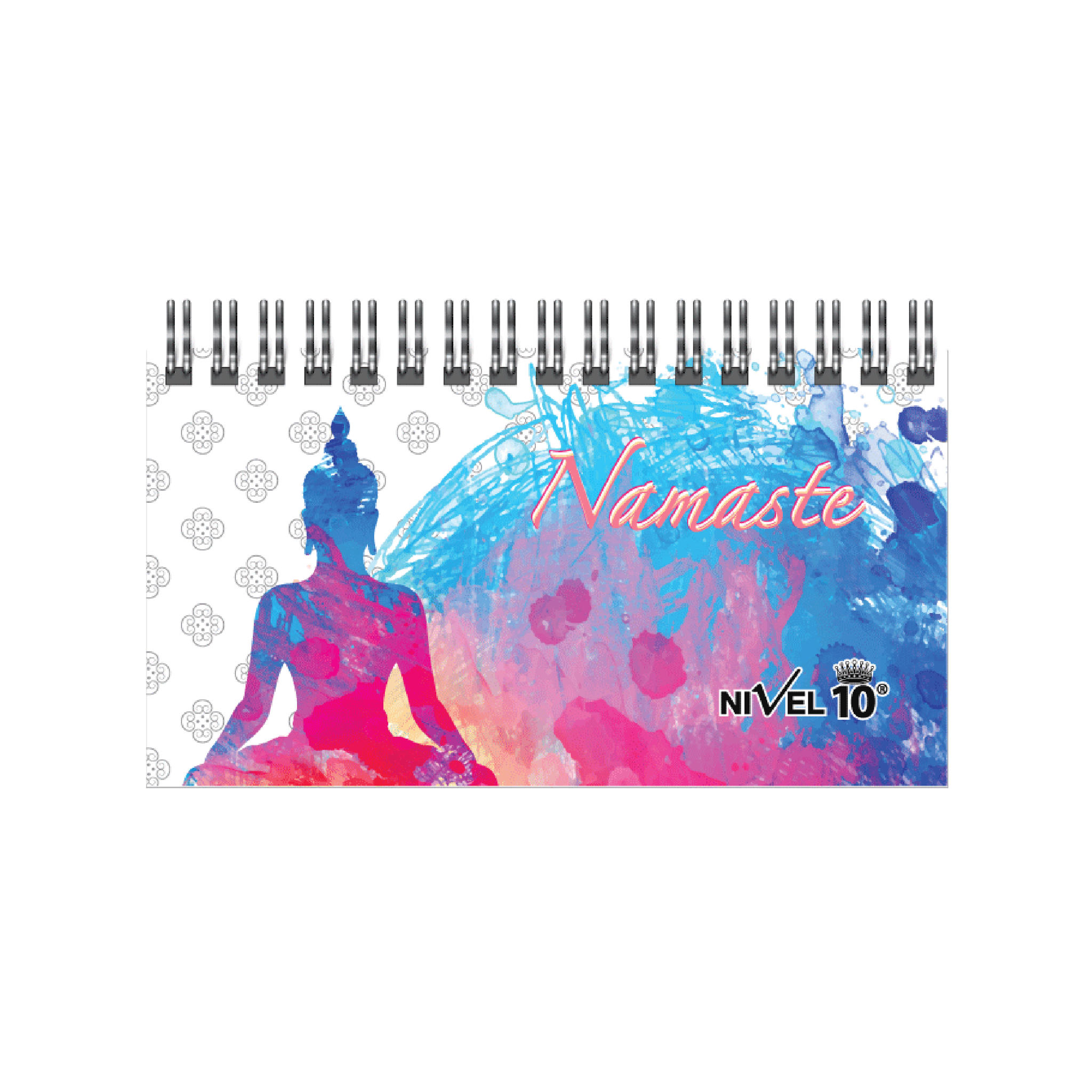 AGENDA NIVEL 10 POWER NAMASTE S/VISTA 16 X 8 CM (3137)