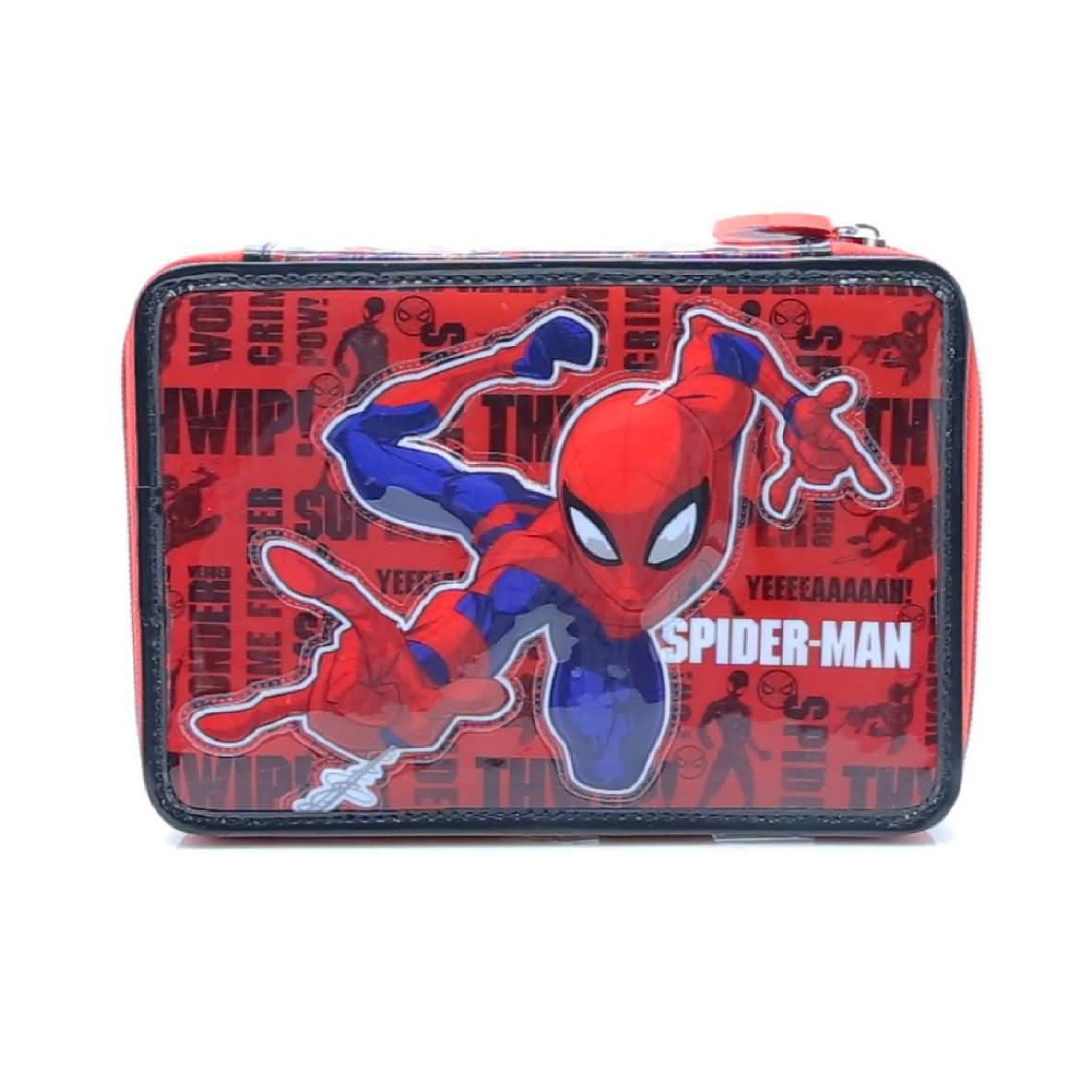 CANOPLA CRESKO DE 1 PISO PVC SPIDERMAN (HA586)  + UTILES