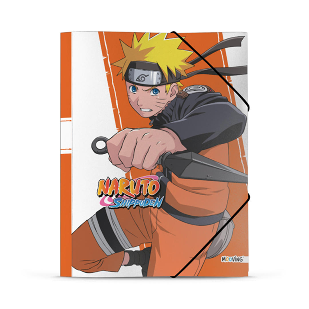 CARPETA MOOVING 3 SOLAPAS OFICIO NARUTO