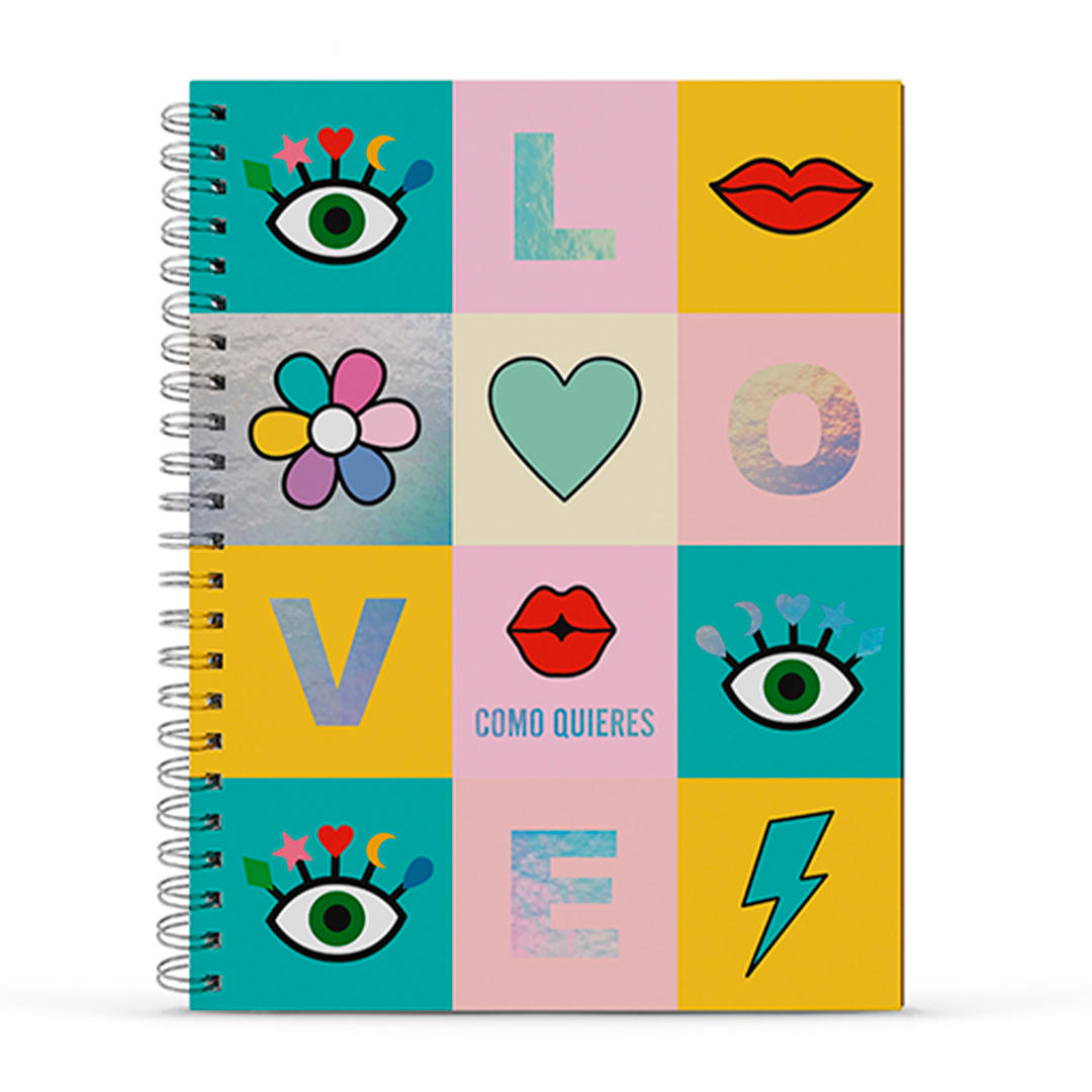 CUADERNO MOOVING 29/7 T. DURA X  96 HJS RAYADO COMO QUIERES