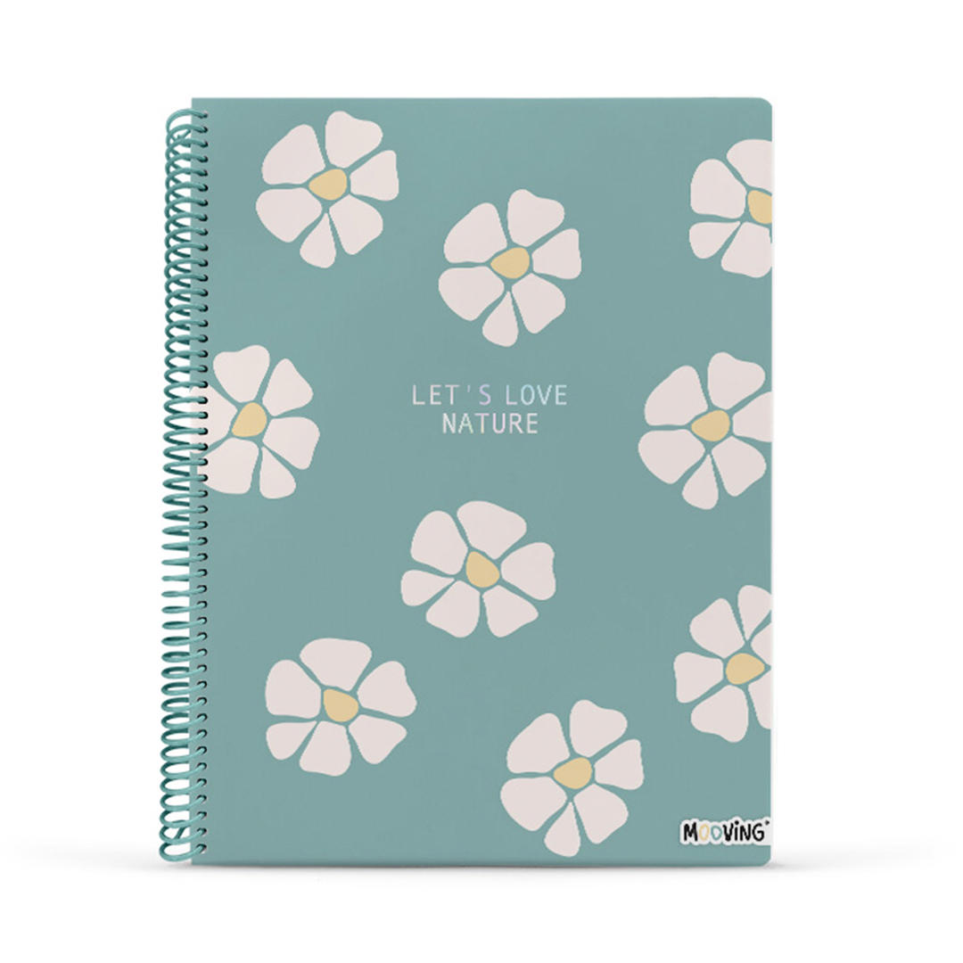 CUADERNO MOOVING 29/7 T. FLEX. X 80 HJS. CUADRIC. STITCH