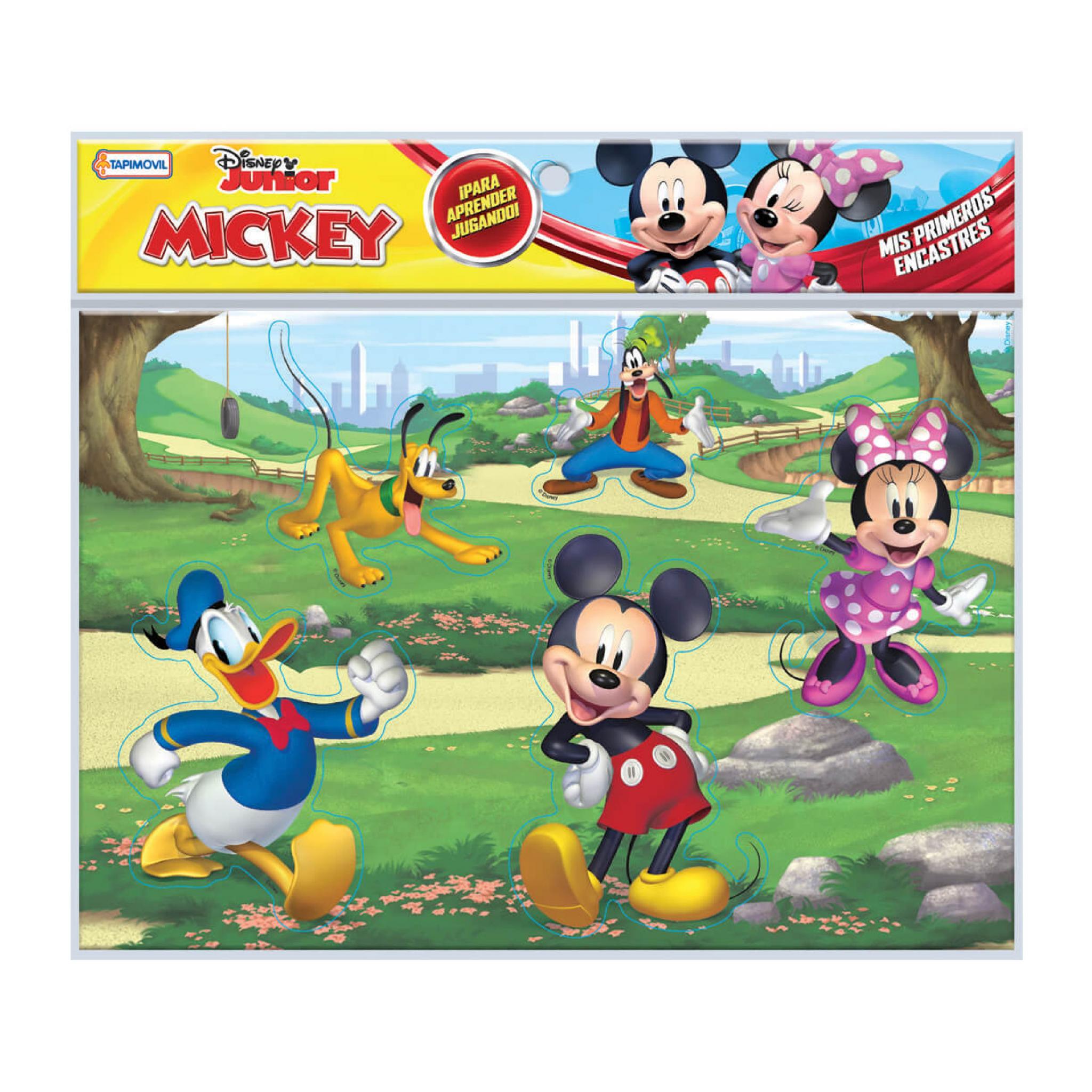 SET TAPIMOVIL MIS PRIMEROS ENCASTRES MICKEY MOUSE (DCH07692)