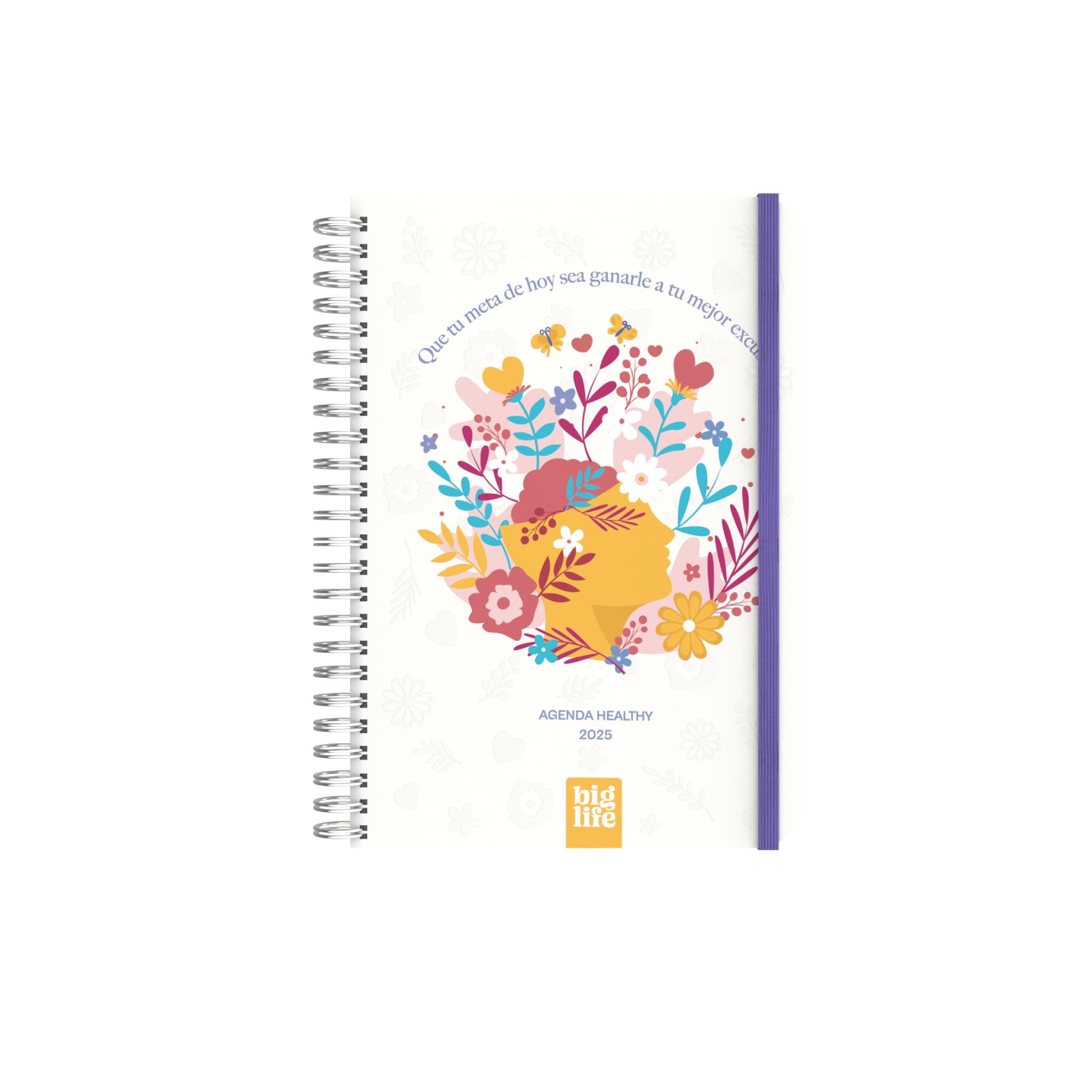 AGENDA PPR HEALTHY C/ESP. S/ VISTA 15 X 21 CM