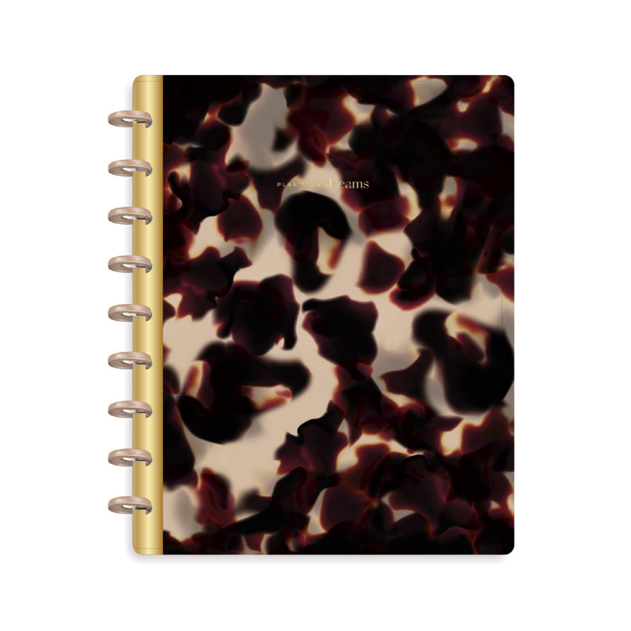 CUADERNO HAPPY PLANNER CHIC C/DISCOS X 60 HJS 17X23 CM RAYADO PUNTEADO