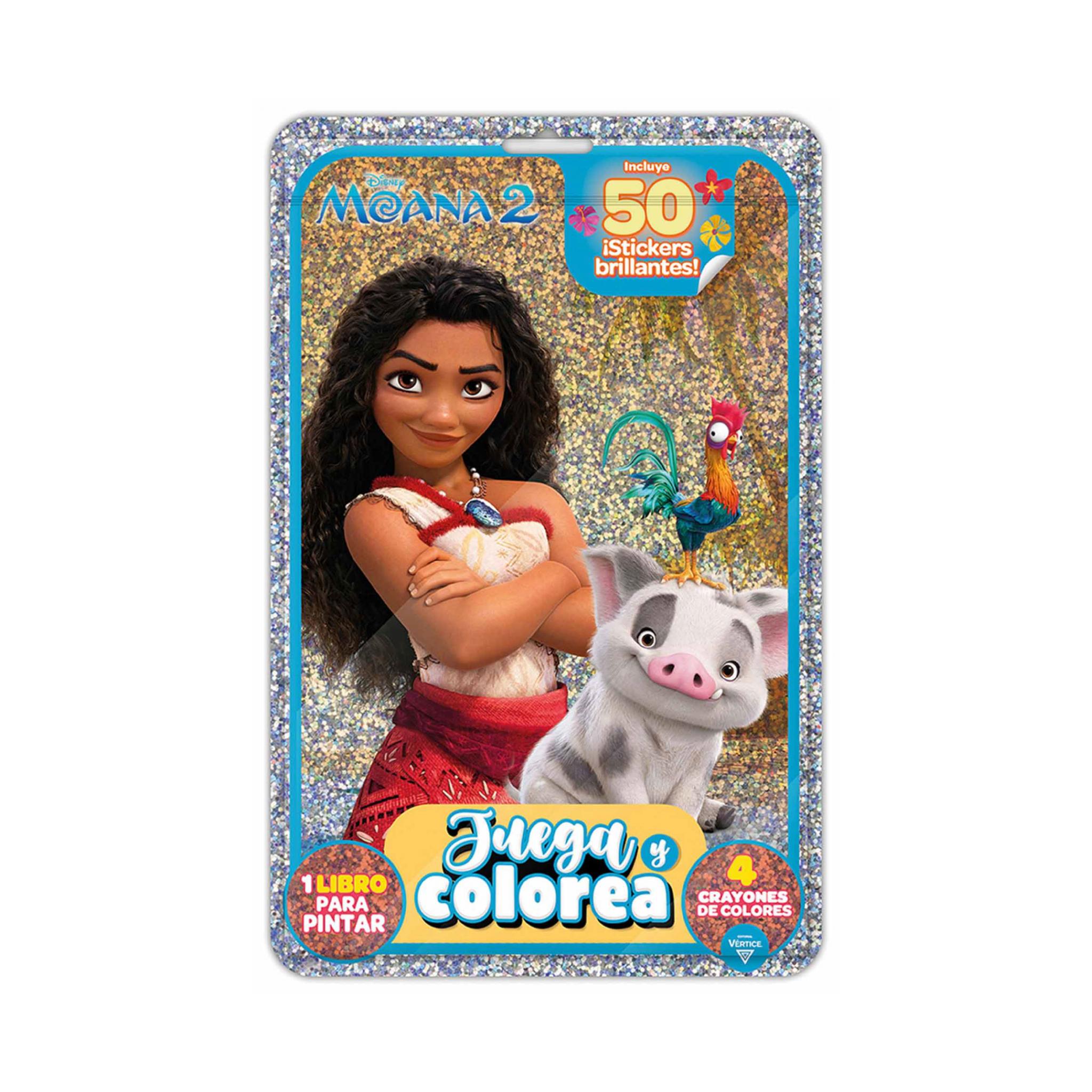 SET VERTICE JUEGA Y COLOREA MOANA 2 (6048)