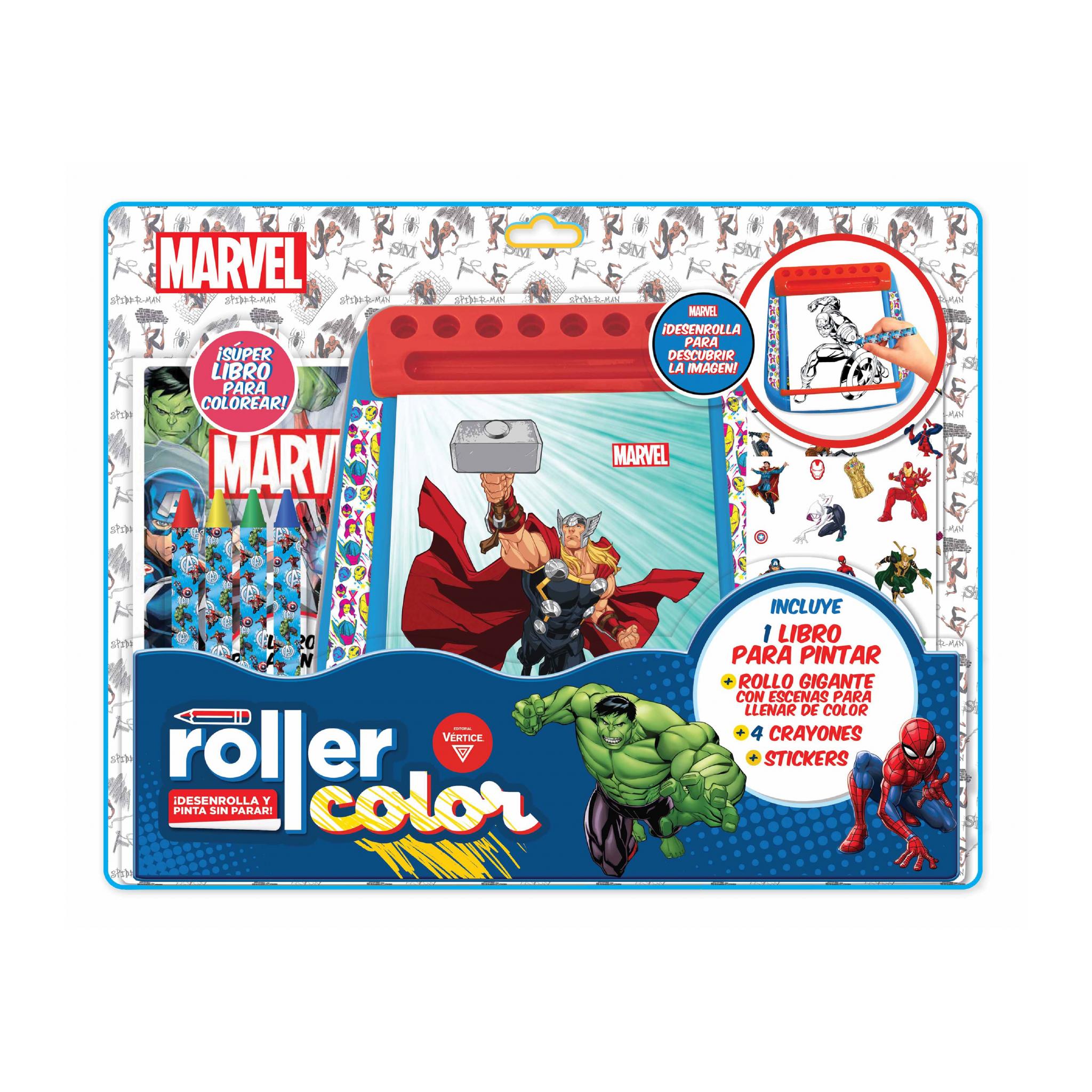 SET VERTICE ROLLER COLOR MARVEL (6098)