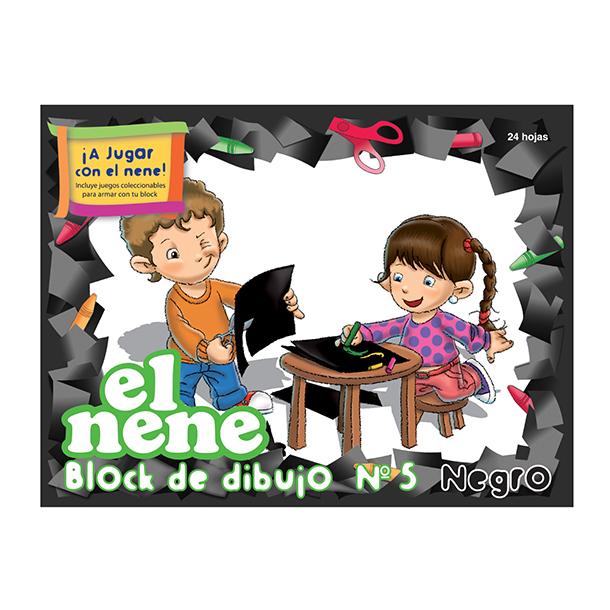 BLOCK EL NENE NEGRO Nº 5 X 24 HJS. ( 210534)