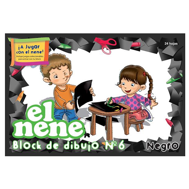 BLOCK EL NENE NEGRO Nº 6 X 24 HJS. (215214)