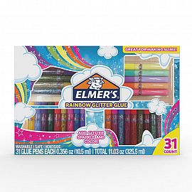 KIT ELMERS GLITTER ARCOIRIS PACK X 31 PIEZAS (2023371)