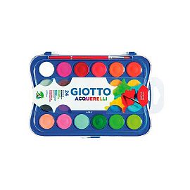 ACUARELA GIOTTO PREMIUM X 24 COLORES + PINCEL