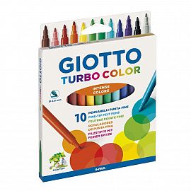 MARCADORES GIOTTO TURBO X 10 COLORES