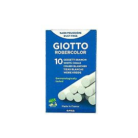 TIZA GIOTTO ROBERCOLOR BLANCA X  10 UNIDADES