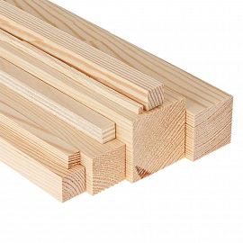 MADERA PINO EN VARILLAS X 1 MT. DE 1 X 4 MM.