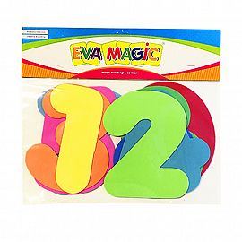 NUMEROS EVA MAGIC GIGANTE X 10 (4502)