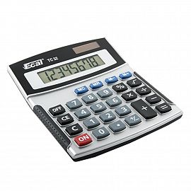 CALCULADORA ECAL MEDIANA TC 32 8 DIGITOS