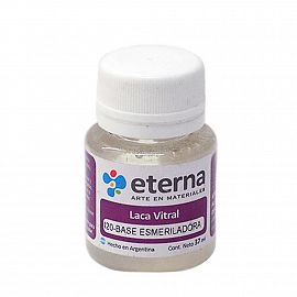 LACA VITRAL ETERNA BASE ESMERILADA X  37 ML.