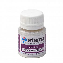 LACA VITRAL ETERNA BASE PERLADA X  37 ML.