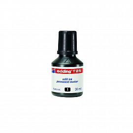 TINTA P/MARCADOR PERMANENTE EDDING T-25N X 30 ML. V/COLORES