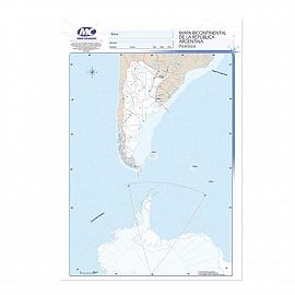 MAPA M.C. NRO.5 POLITICO (BLOCK X 20 HJS.) V/MODELOS