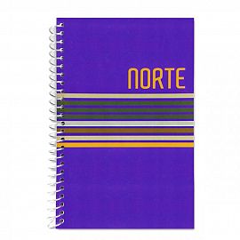 LIBRETA NORTE 4080 C/ESPIRAL  (17 X 11 CM)