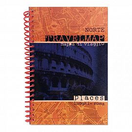 LIBRETA NORTE 4060 C/ESPIRAL  (15.5 X 10.5 CM)