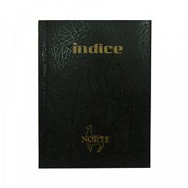 CUADERNO NORTE X 45 HJS. T. DURA C/INDICE (453)