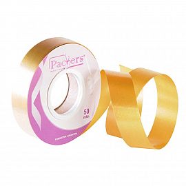 CINTA P/REGALO PACKERS DE 20 MM. X 50 MTS. LISO V/COLORES