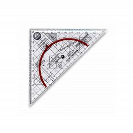 ESCUADRA PIZZINI 3730 DE 20 CM. X 45 ( MULTIUSO)