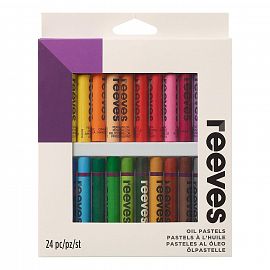 OLEO AL PASTEL REEVES X 24 COLORES (0008900)