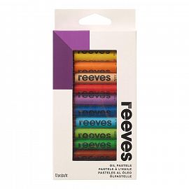 OLEO AL PASTEL REEVES X 12 COLORES (0008890)