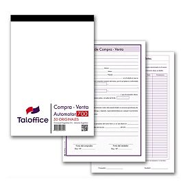 TALONARIO TAL-OFFICE COMPRA-VENTA AUTOMOTOR (700)
