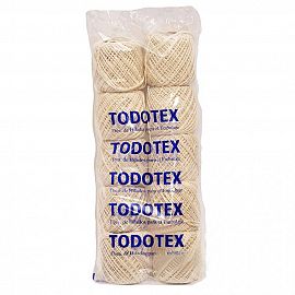 HILO TODOTEX DE ALGODON EN OVILLO CHICO X 10 UNID. (20 GRS)