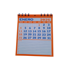 ORGANIZADOR MENSUAL 2026 DE 14 X 16 CM (AG-5)