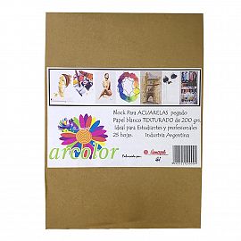 BLOCK ARCOLOR P/ACUARELAS A4 X 25 HOJAS (200 GRS)