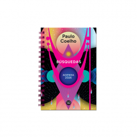 AGENDA V&R PAULO COELHO BUSQUEDAS MAGENTA DIARIA C/ESP. 13 X 20 CM (2480)