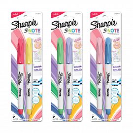 RESALTADOR SHARPIE NOTE BLISTER X 2 COLORES V/MODELOS (2132979)