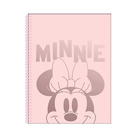 CUADERNO MOOVING 29/7 T. FLEX. X 80 HJS. RAYADO MINNIE