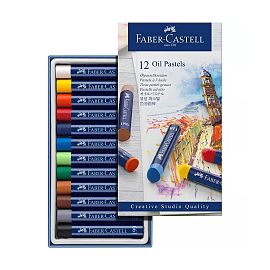 OLEO AL PASTEL FABER CASTELL STUDIO QUALITY X 12 COLORES (127012)