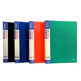 CARPETA TRAMA CON 60 FOLIOS A4 V/COLORES