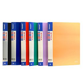 CARPETA TRAMA CON 10 FOLIOS A4  V/COLORES