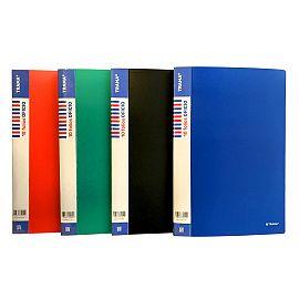 CARPETA TRAMA CON 10 FOLIOS OFICIO V/COLORES