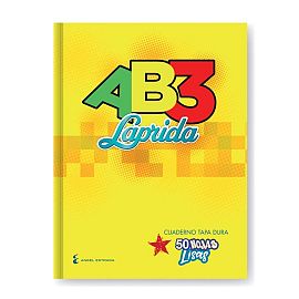 CUADERNO LAPRIDA AB3 T. CARTON X  50 HJS. LISO (614318)