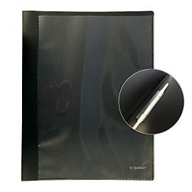 CARPETA TRAMA PLASTICA VELOX A4 NEGRO