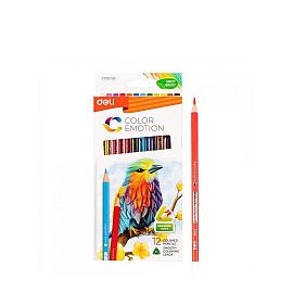 LAPICES DE COLORES DELI COLOR EMOTION  X 12 COLORES