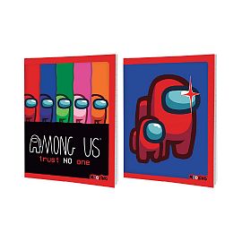 CUADERNO MOOVING T. FLEX  X 48 HJS. RAYADO AMONG US